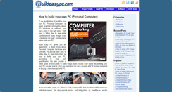 Desktop Screenshot of buildeasypc.com